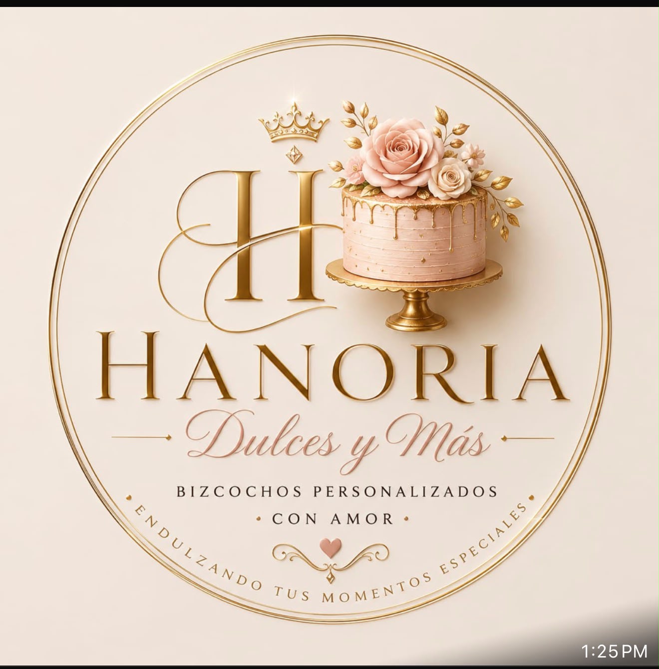 Hanoria Dulces y Más, bizcochos personalizados con amor